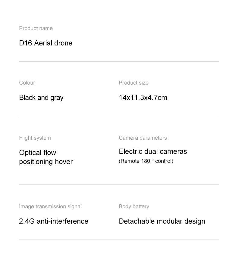 Xiaomi D16 Mini Drone with 180° Electric Adjustable 8K HD Camera WiFi Light Flow Drone Pocket Obstacle Avoidance Rc Quadcopter - Empire P.E