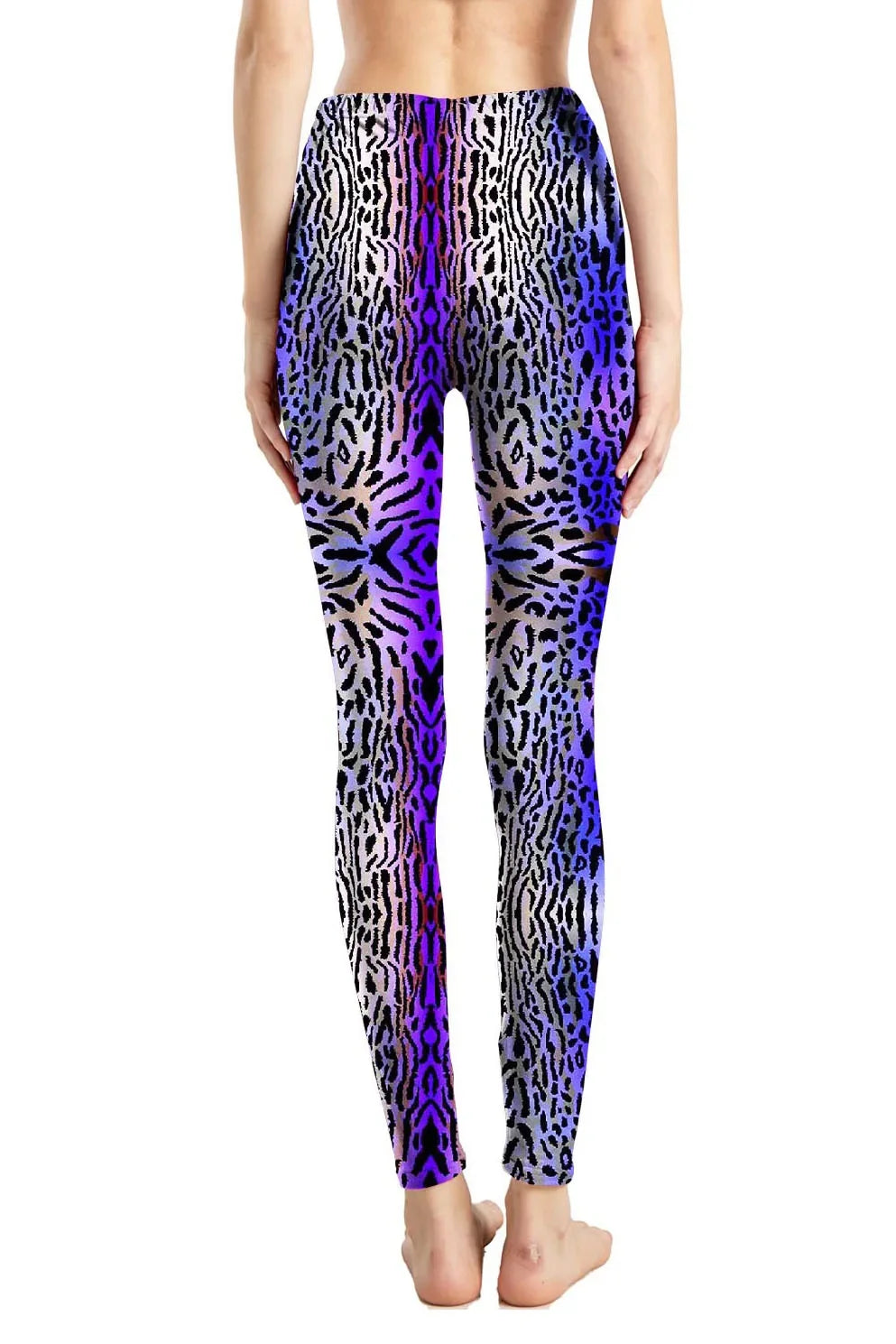 Leopard Leggings Printed High Waist - Empire P.E