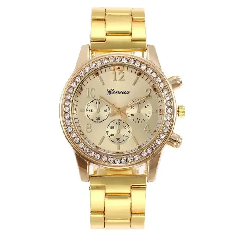 Women Diamond Luxury Wristwatch - Empire P.E