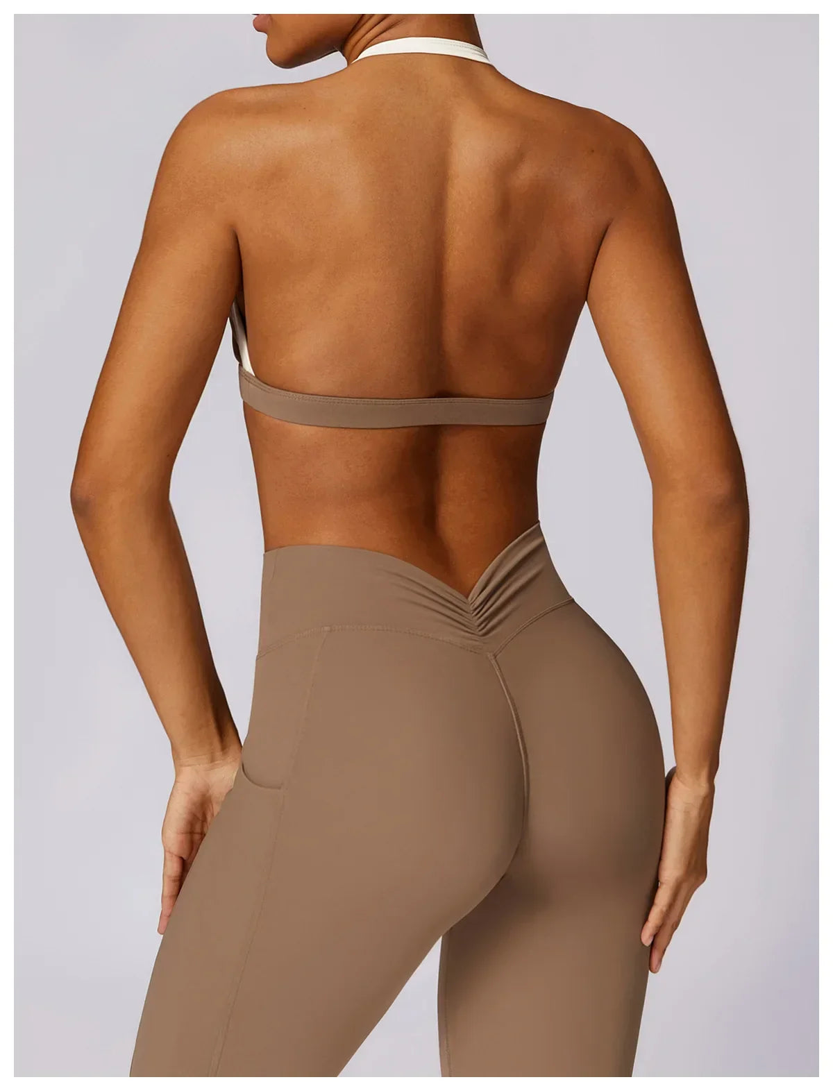 Yoga Set 2PCS Women Sportswear Push Up Workout Clothes - Empire P.E