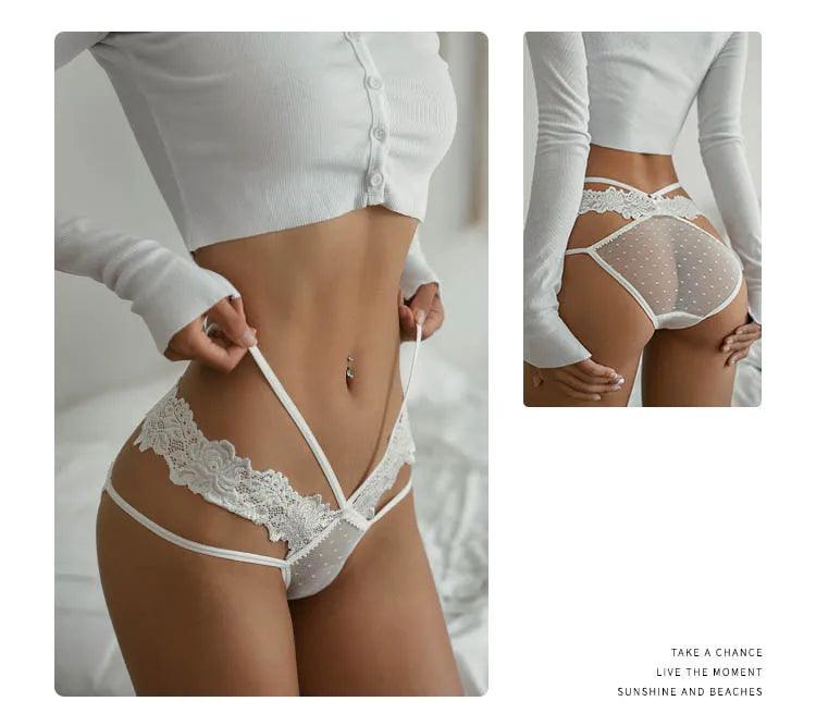 Women Sexy Lingerie G String Lace Panties Underwear - Empire P.E