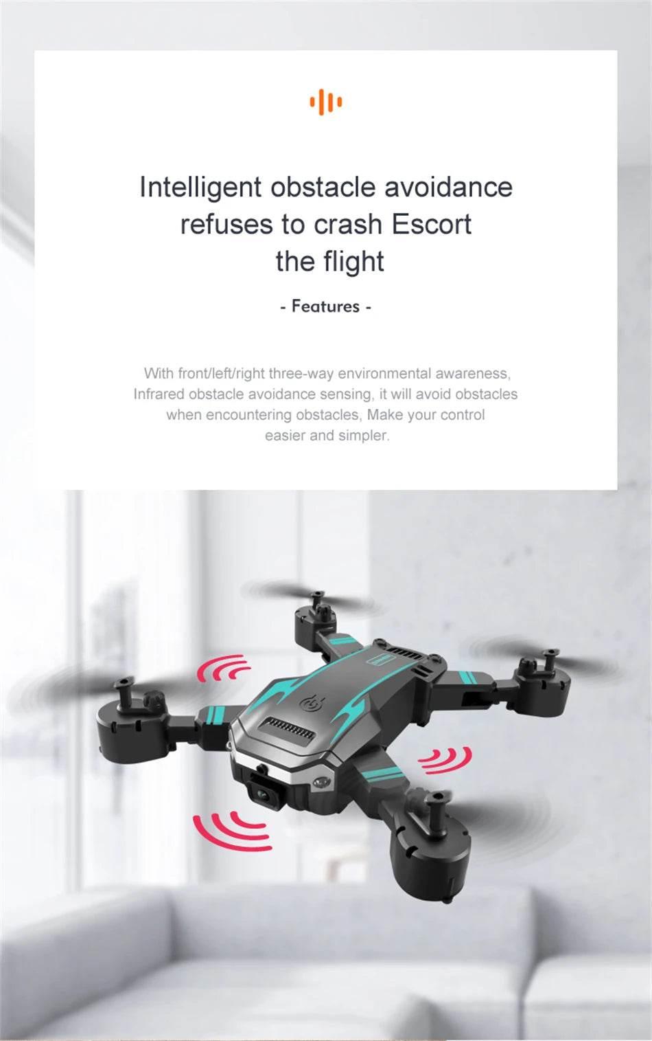 New S6 Max Drone 5G 8K HD Camera GPS Four-Sided Obstacle Avoidance RC Helicopter FPV WIFI Professional Foldable Quadcopter 2024 - Empire P.E