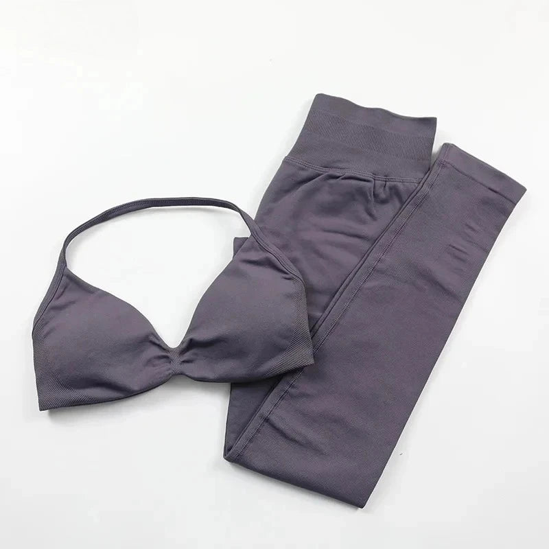 Yoga Two-piece Set 2025 Women's Gym Yoga Fitness Set - Empire P.E