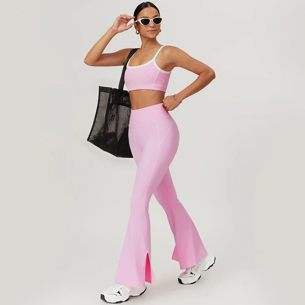 Yoga Set Women Sport Bra and Legging High Waist - Empire P.E
