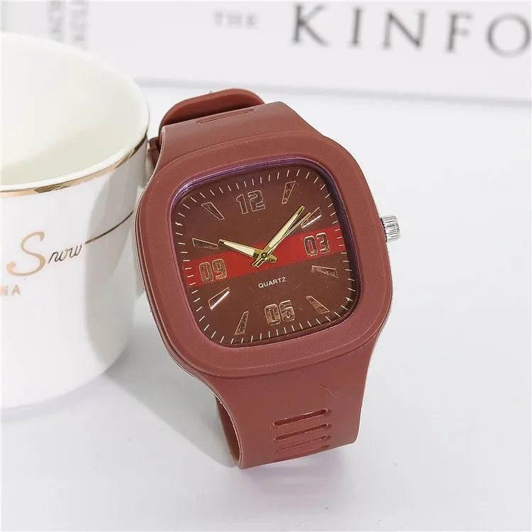 Fashion Women Watches Big Square Ladies Quartz - Empire P.E