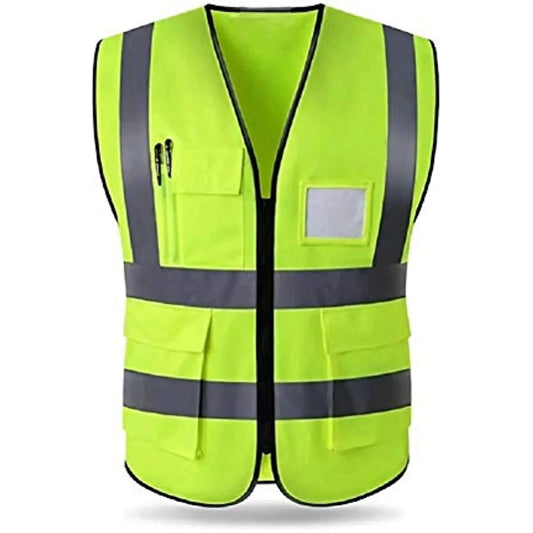 Reflective High-Grade Safety Signal Rider Vest