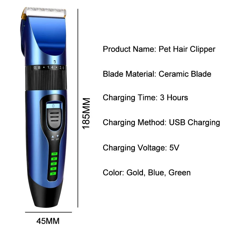 Professional Pet Hair Clipper Rechargeable - Empire P.E