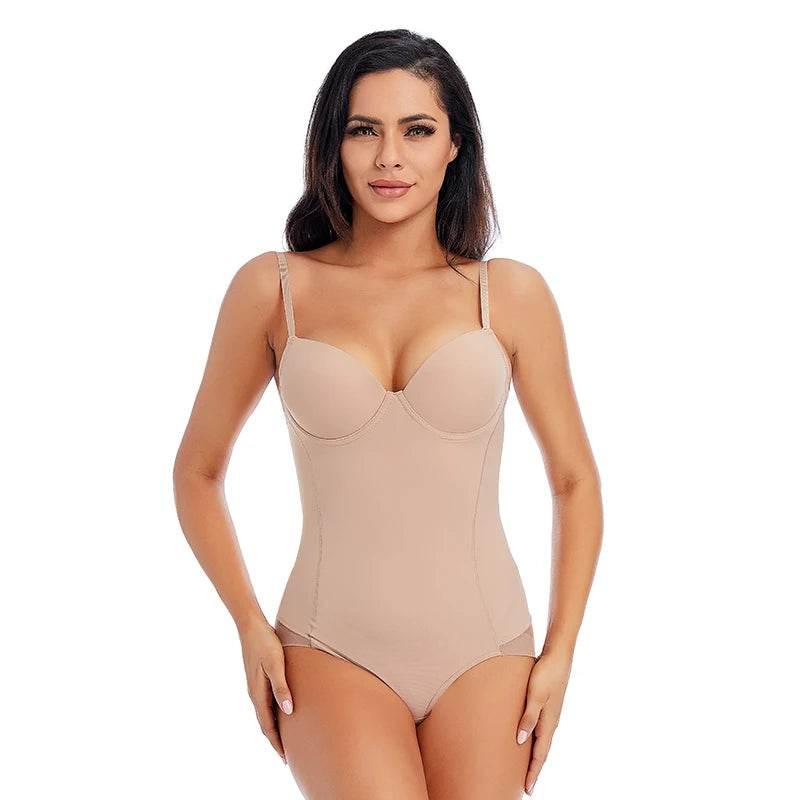 Bodysuit Body Shaper Strappy Bralette Bras - Empire P.E