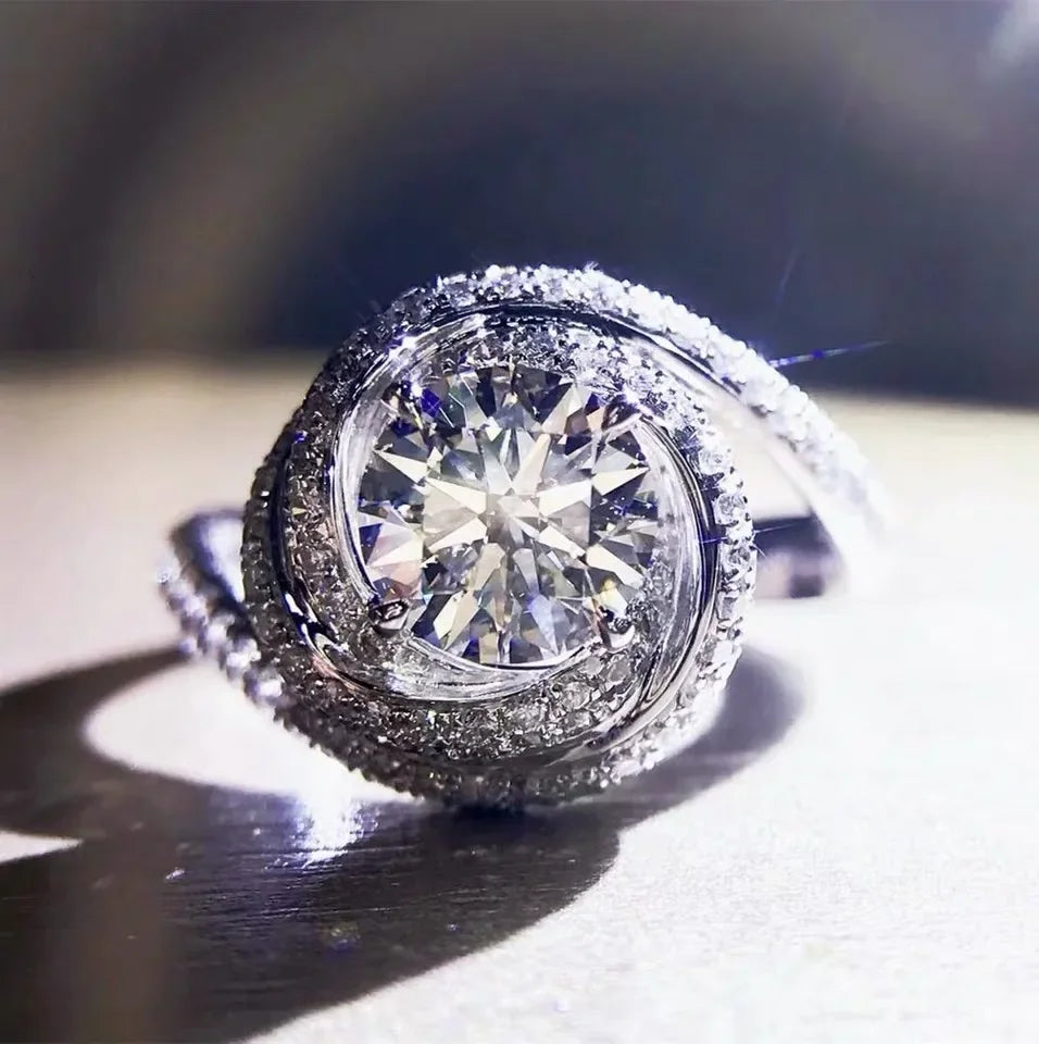 925 Sterling silver Moissanite - Empire P.E