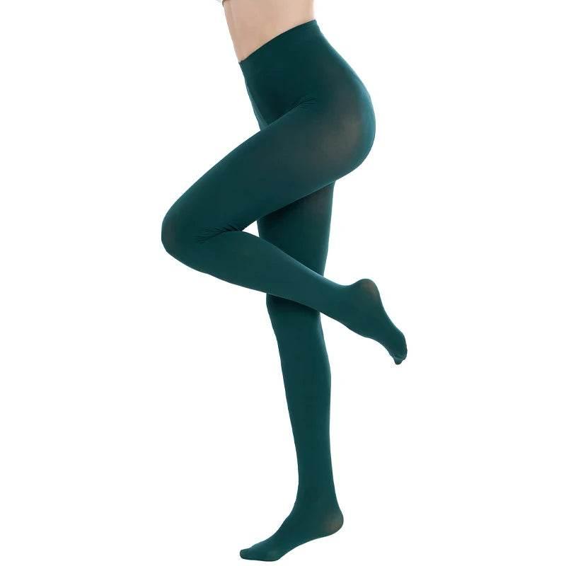 Plus Size Women Sexy Long Stockings Candy Color - Empire P.E