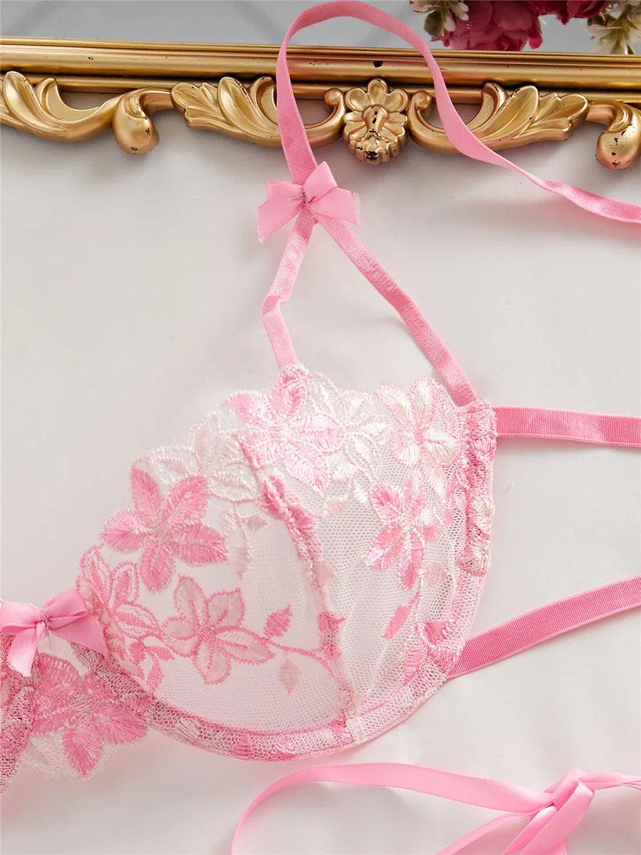 Sexy Lingerie Set Women Embriodey - Empire P.E