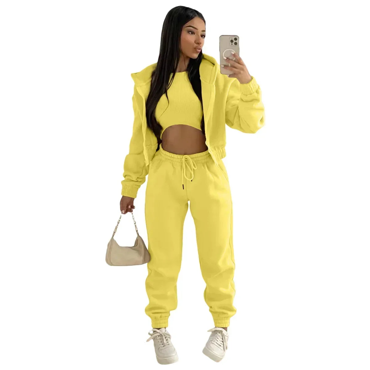 3pcs Women's Clothing Set - Empire P.E