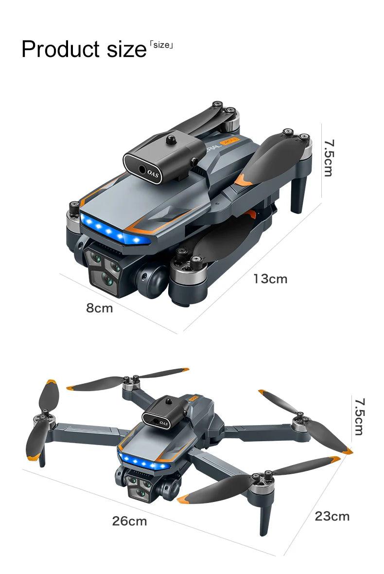 P18 New RC Drone Dual 8K camera drone obstacle avoidance quadcopter electronically controlled professional Drone Kid Gift Toys - Empire P.E