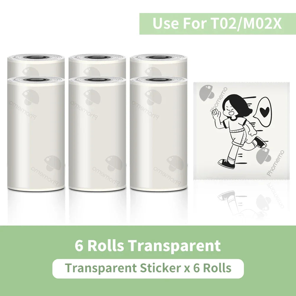 Portable Printer Phomemo Mini Sticker Printer Self-adhesive Labels - Empire P.E