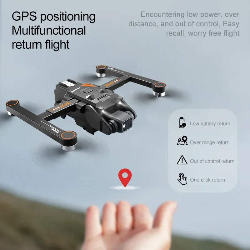 2025 RG700 PRO RC Drone Obstacle Avoidance Aerial photography 4K Dual Camera - Empire P.E