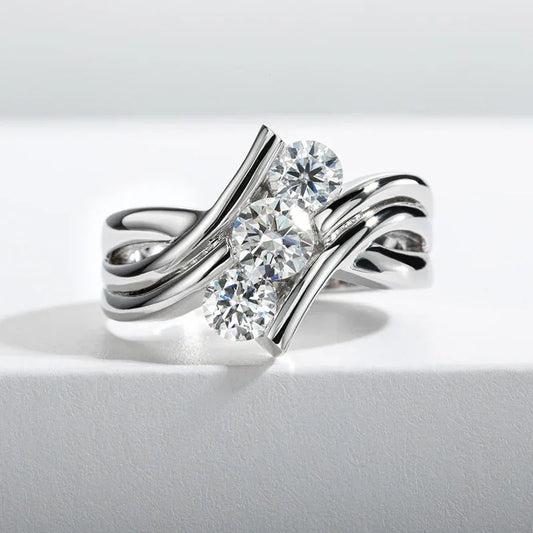 1.2 Carat Moissanite Diamond Vintage Women Jewelry 925 Sterling Silver - Empire P.E