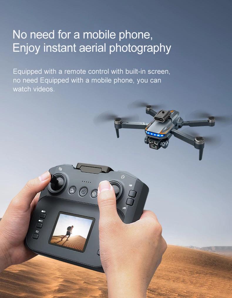 P18 New RC Drone Dual 8K camera drone obstacle avoidance quadcopter electronically controlled professional Drone Kid Gift Toys - Empire P.E