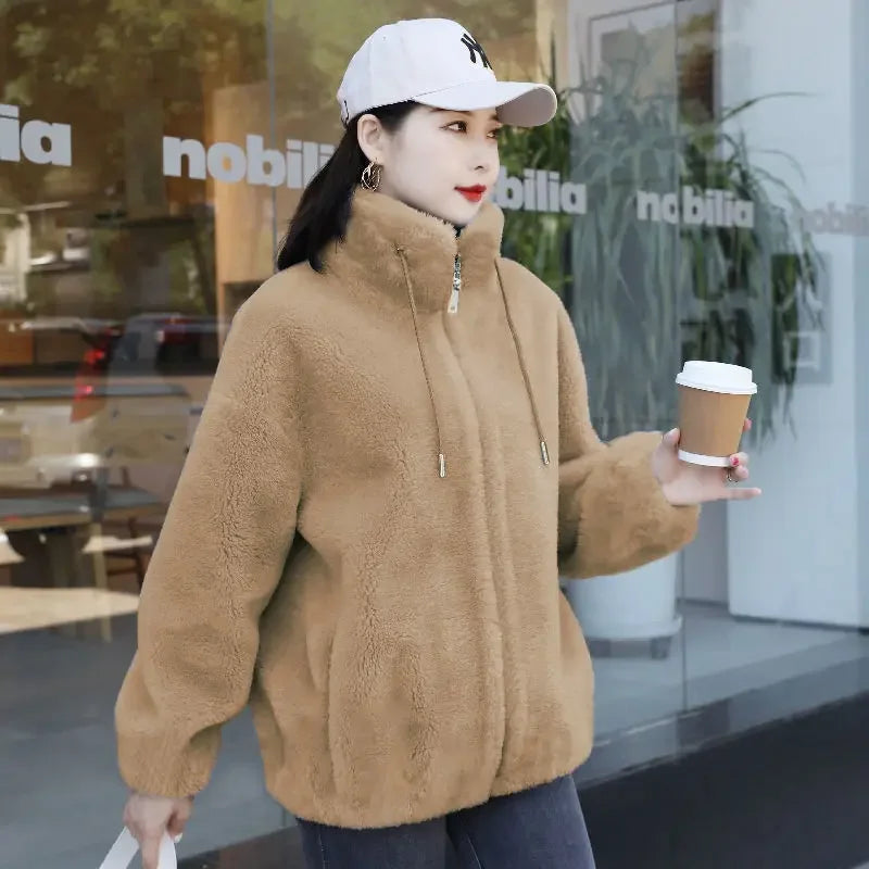 Women's Winter Fleece Warm Coat - Empire P.E