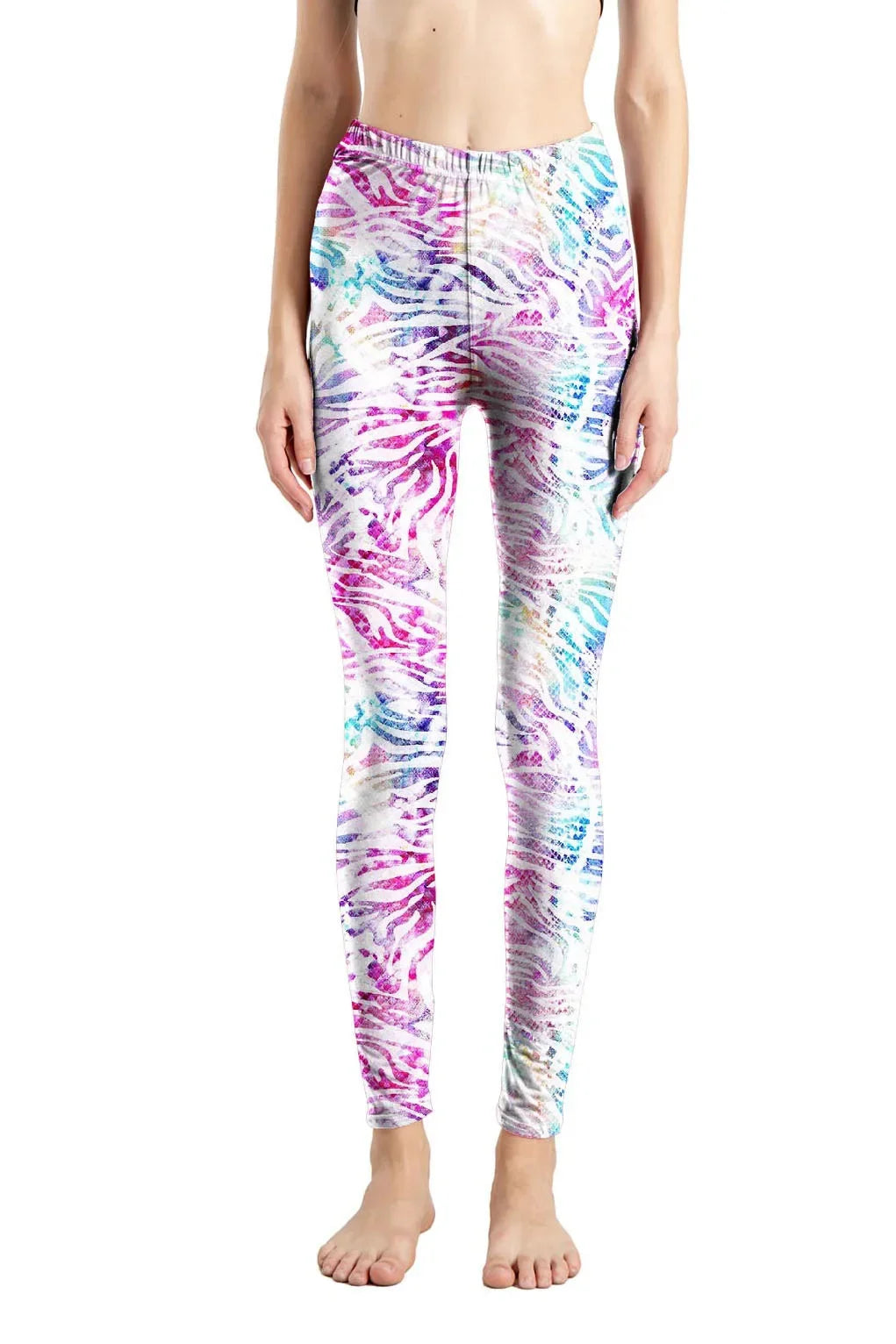 Leopard Leggings Printed High Waist - Empire P.E