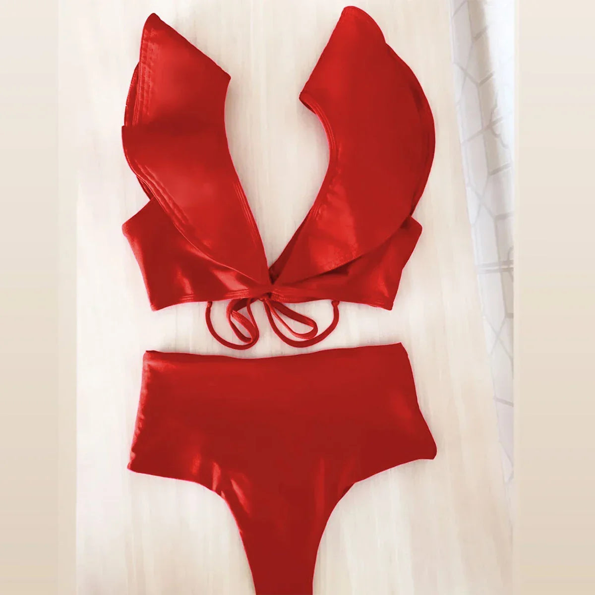 2025 New High Waist Bikini Swimsuit - Empire P.E