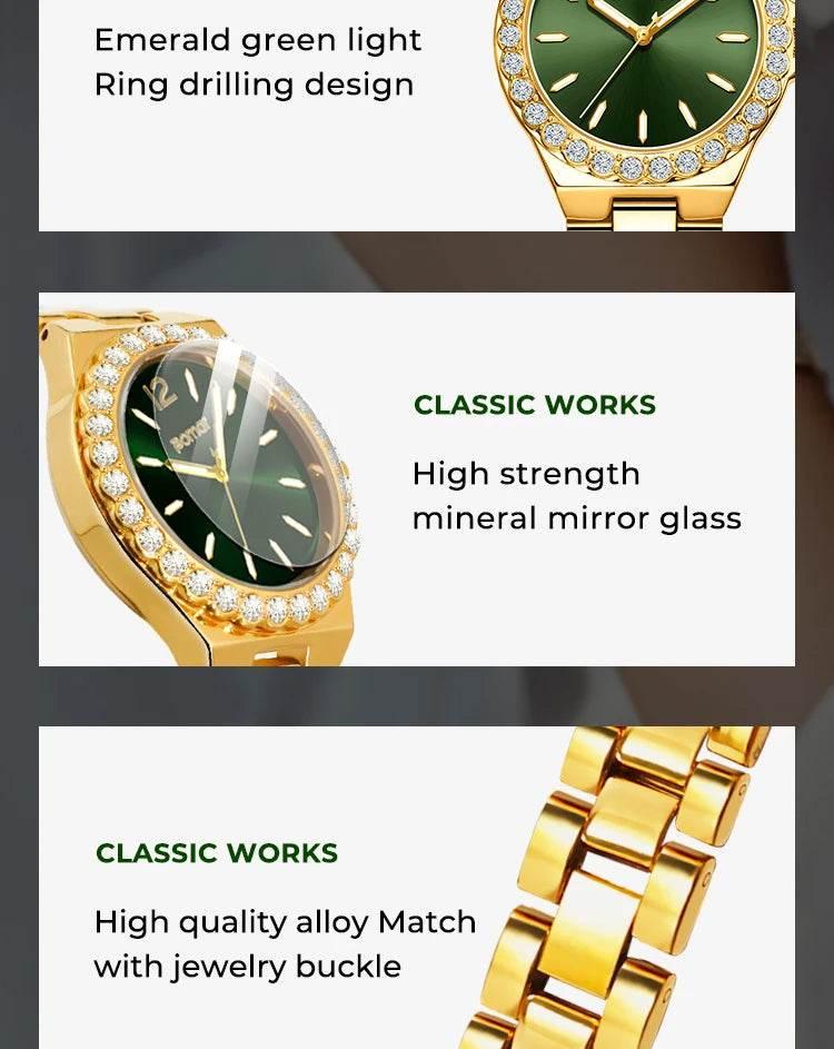 Women Watch Top Brand Quartz Movement - Empire P.E