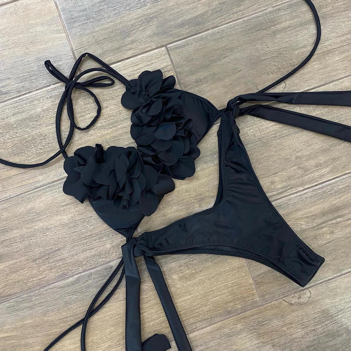 2025 New High Waist Bikini Swimsuit - Empire P.E