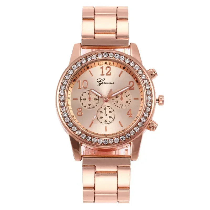 Women Diamond Luxury Wristwatch - Empire P.E