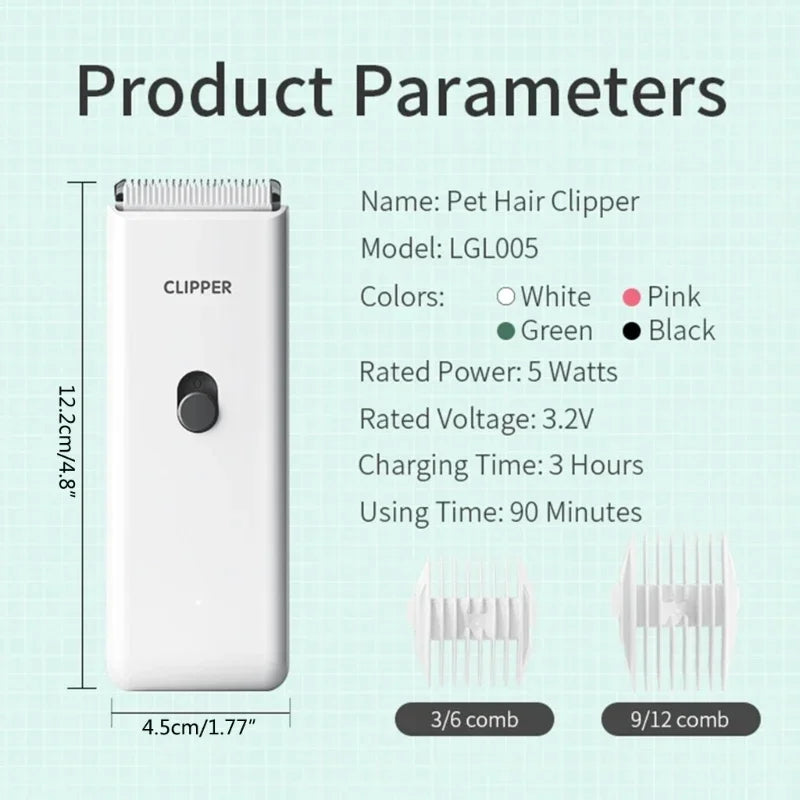 Dog Hair Clipper Electric Pet Hair Trimmer - Empire P.E