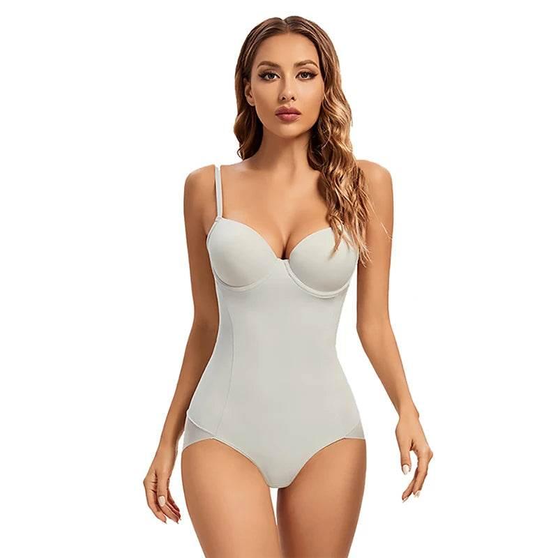 Bodysuit Body Shaper Strappy Bralette Bras - Empire P.E