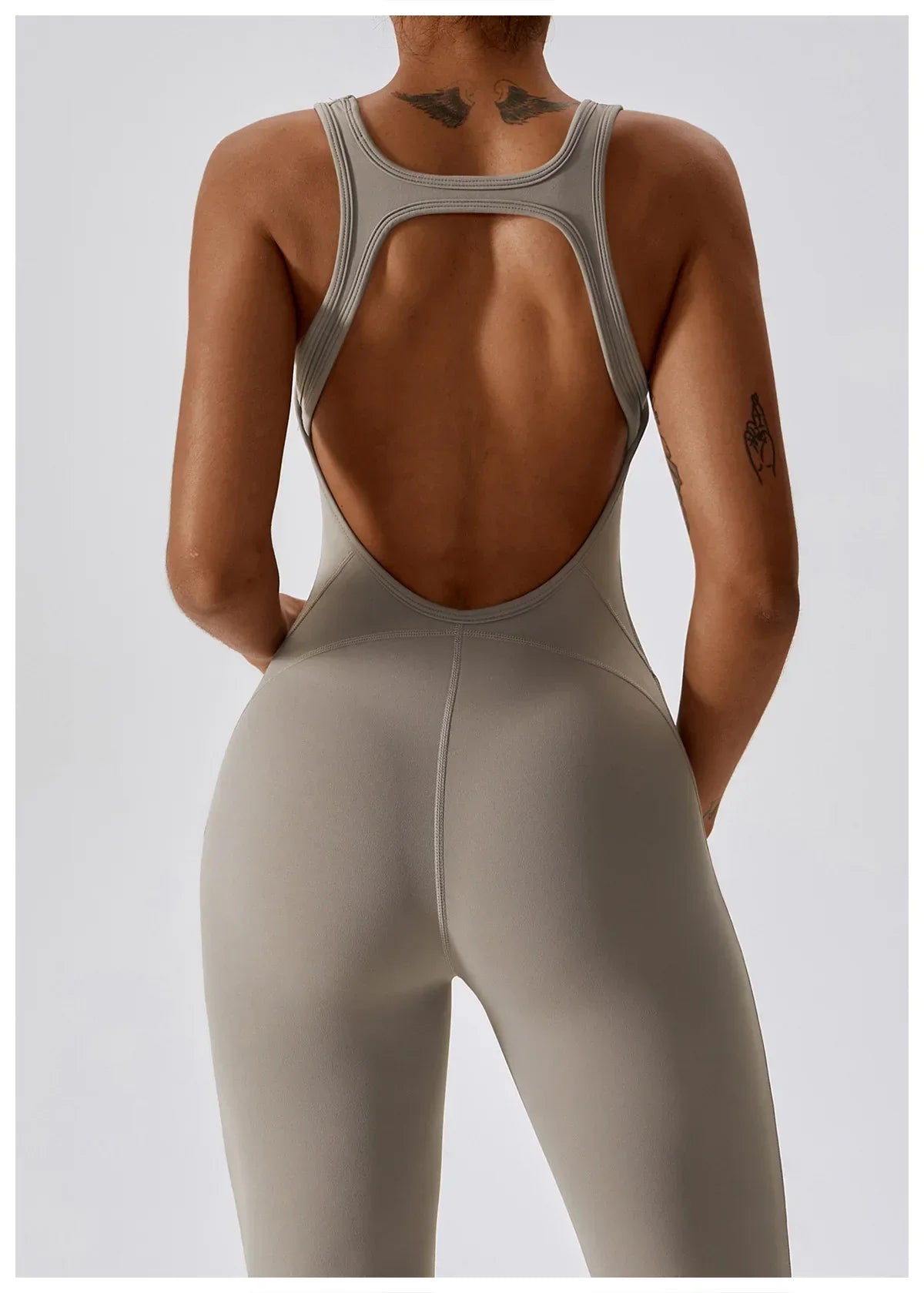 V Jumpsuit Gym Set - Empire P.E