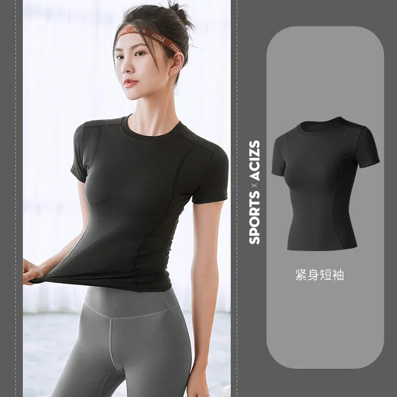 2024 Women's Sports Fitness T-shirt - Empire P.E