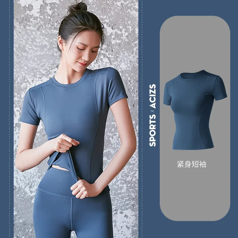 2024 Women's Sports Fitness T-shirt - Empire P.E