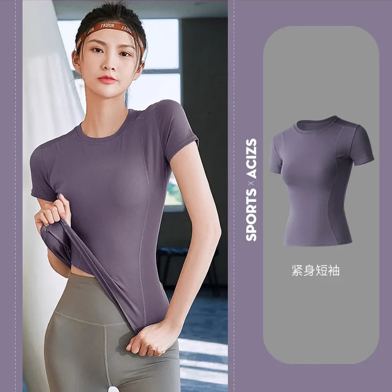 2024 Women's Sports Fitness T-shirt - Empire P.E