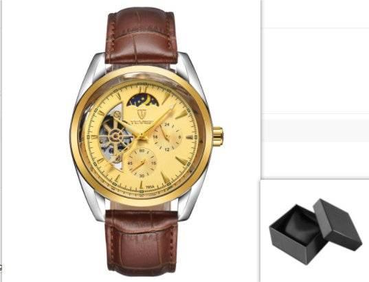 P Katwis watches Tourbillon watches men burst through the end of the stars waterproof automatic mechanical watches - Empire P.E