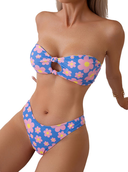 New Swimming Costume Sexy Fashion Print Bikini