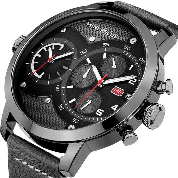 Double movement waterproof men's watch - Empire P.E