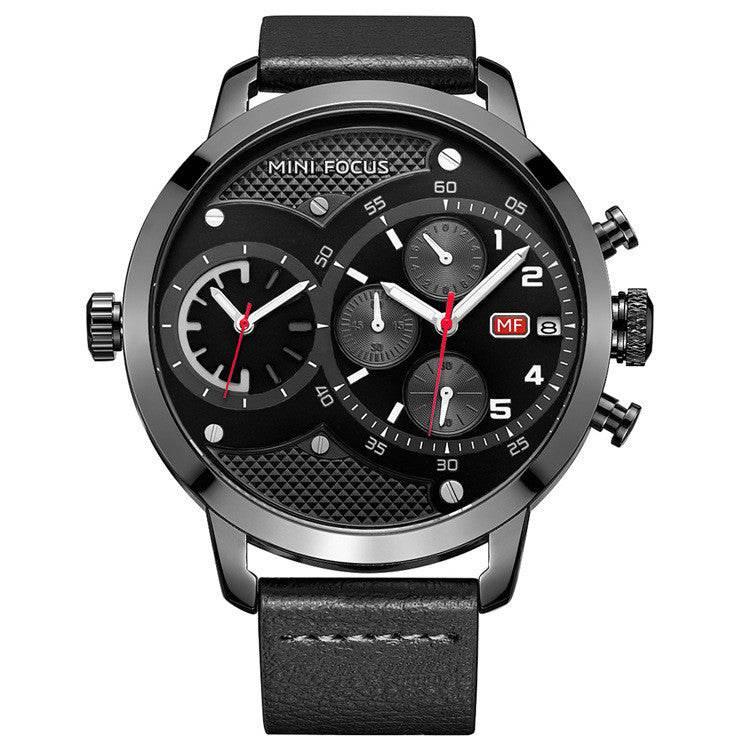 Double movement waterproof men's watch - Empire P.E