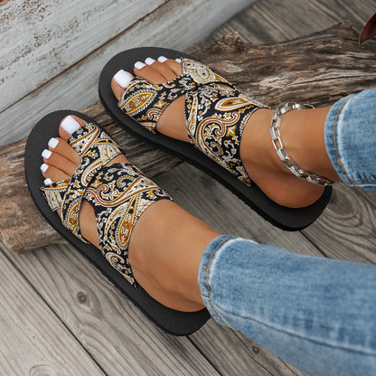 Bohemian Style Women's Breathable Mesh Shoes