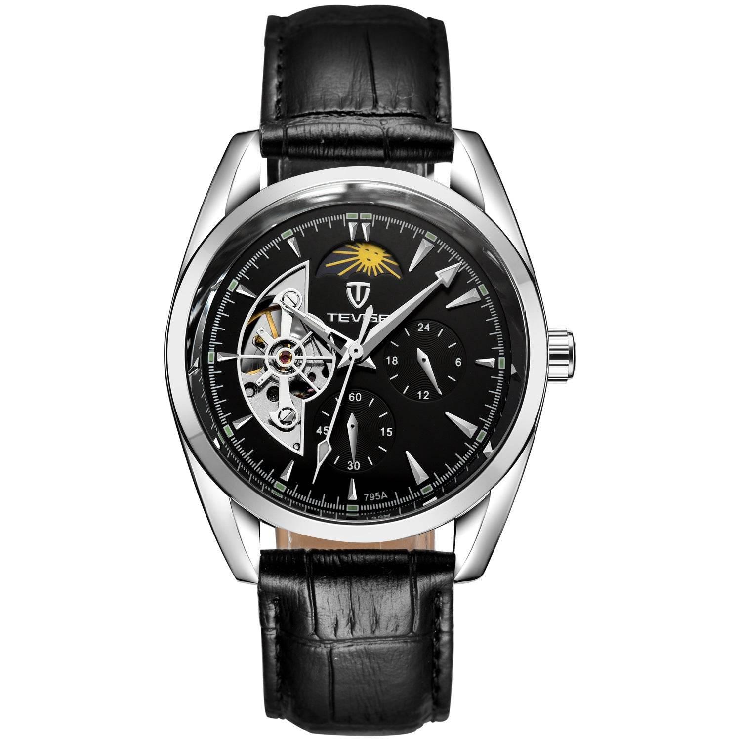 P Katwis watches Tourbillon watches men burst through the end of the stars waterproof automatic mechanical watches - Empire P.E