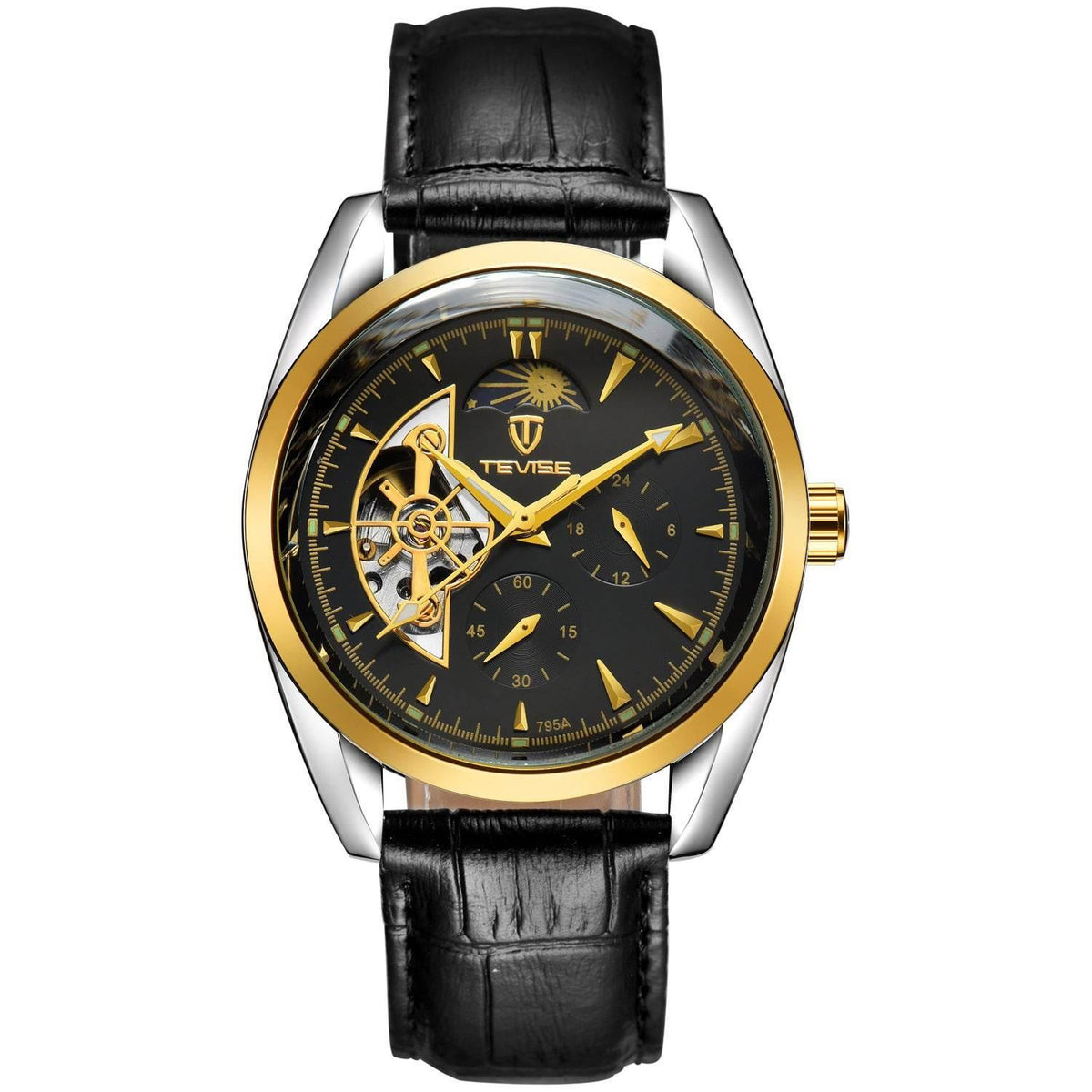 P Katwis watches Tourbillon watches men burst through the end of the stars waterproof automatic mechanical watches - Empire P.E