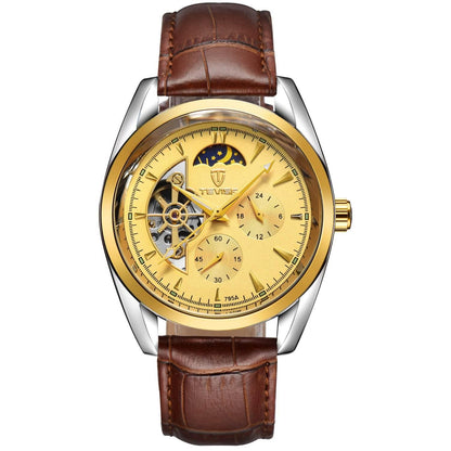 P Katwis watches Tourbillon watches men burst through the end of the stars waterproof automatic mechanical watches - Empire P.E