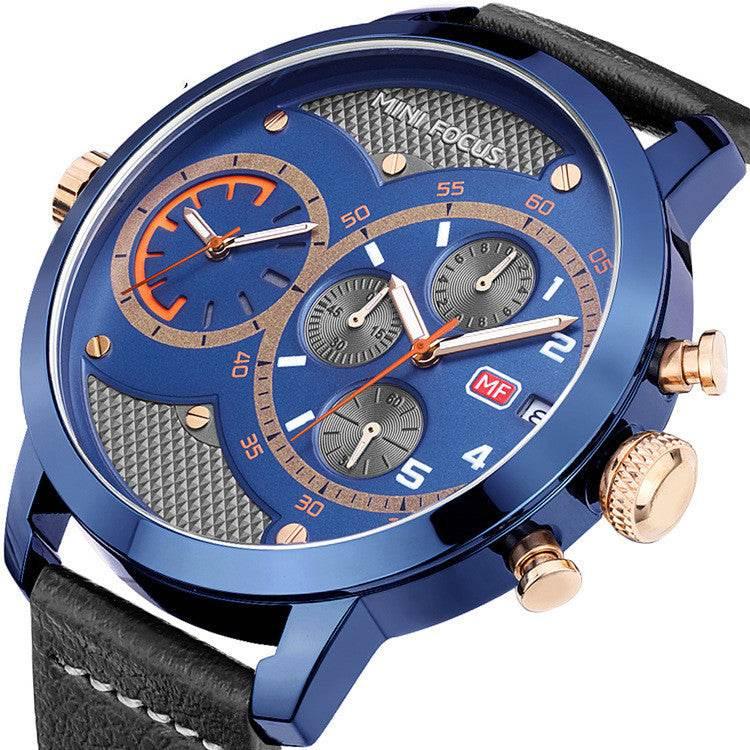Double movement waterproof men's watch - Empire P.E