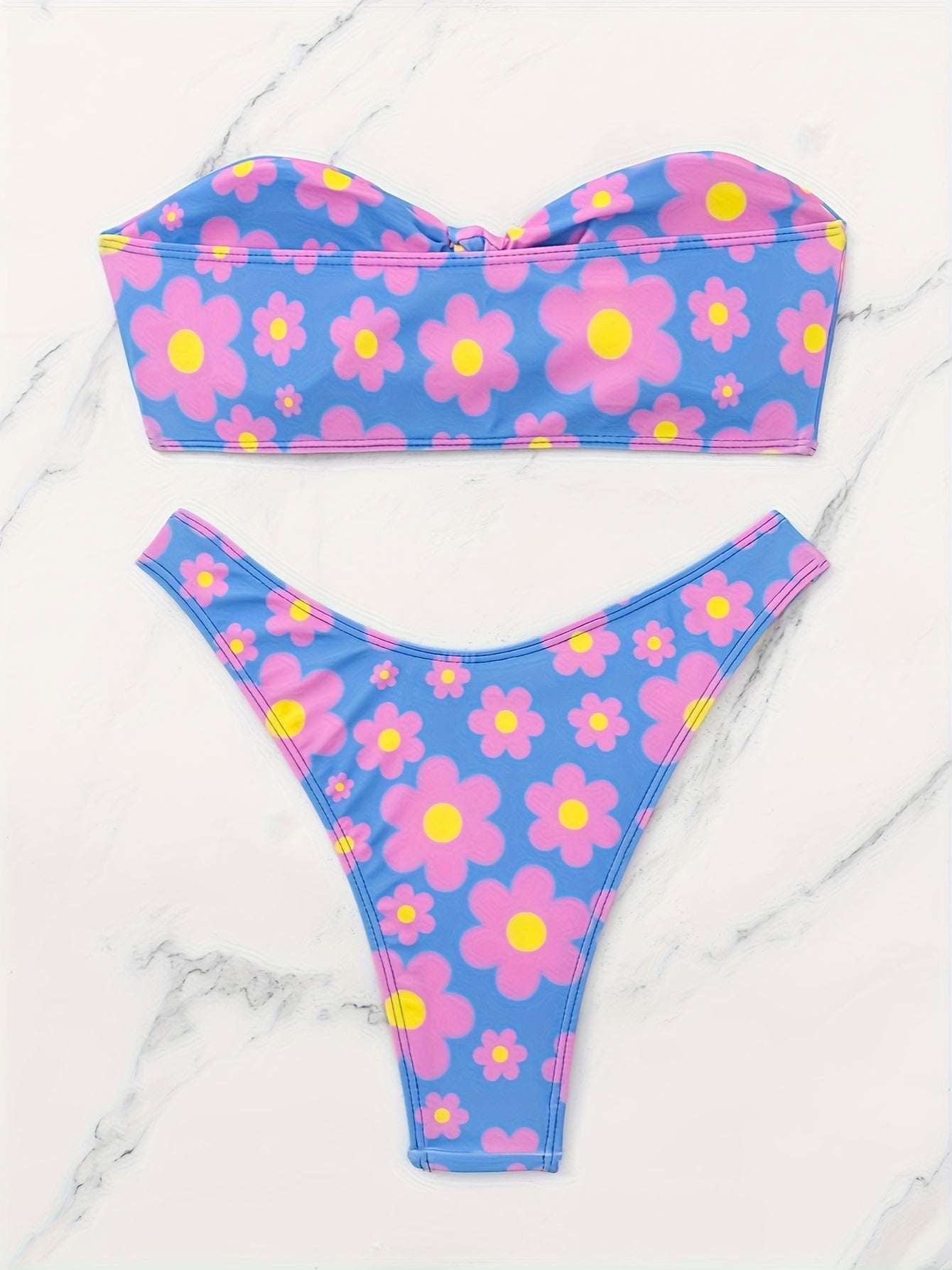 New Swimming Costume Sexy Fashion Print Bikini