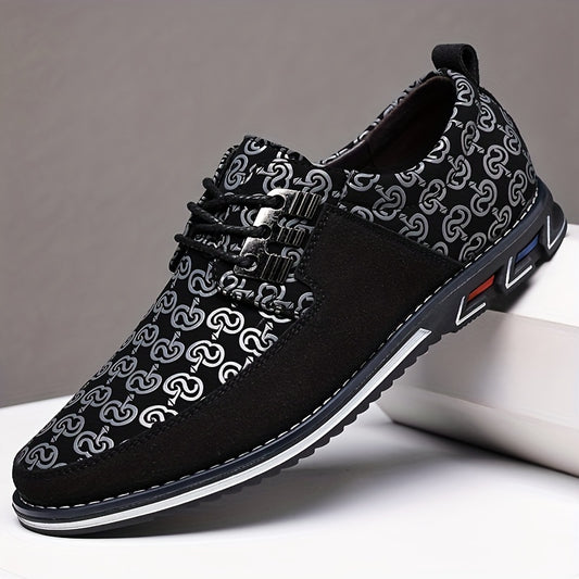 Mens Superfine Fiber Derby Shoes - Lace-up Front