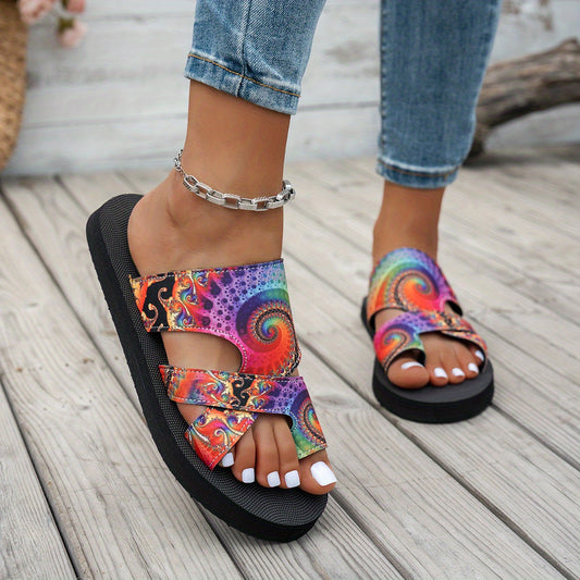 Bohemian Style Women's Breathable Mesh Shoes