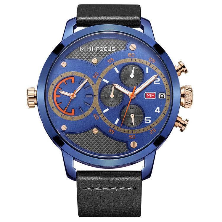 Double movement waterproof men's watch - Empire P.E