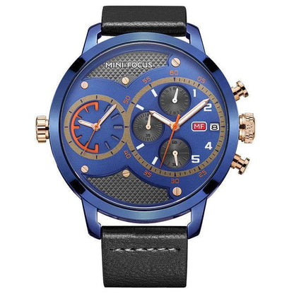 Double movement waterproof men's watch - Empire P.E