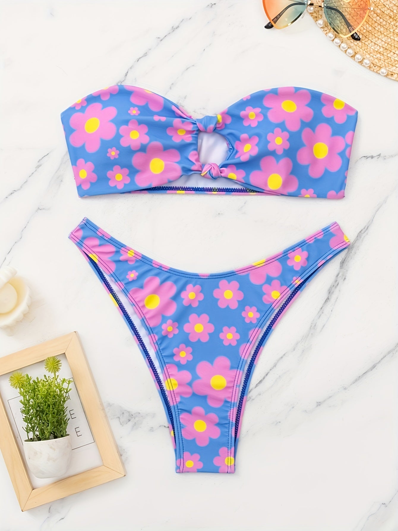 New Swimming Costume Sexy Fashion Print Bikini