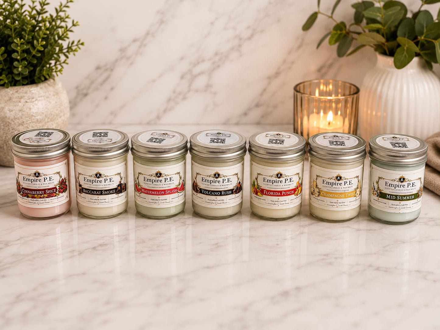 Small Single Wick Candle