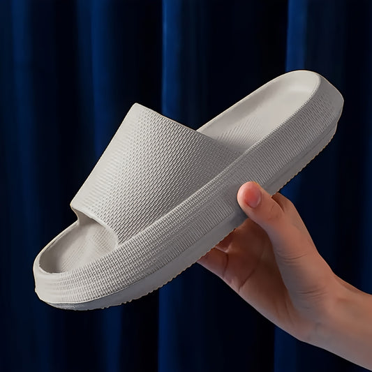 Mens Cloud Slides - Ultra-Soft Pillow Slippers